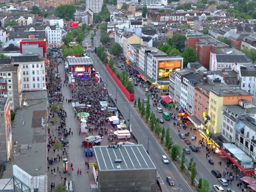 Spielbudenplatz Hamburg St. Pauli