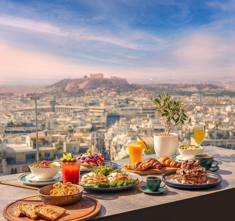 Breakfast with a view at St George Lycabettus hotel