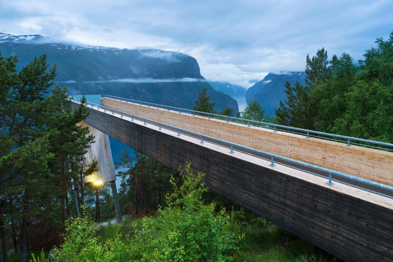 Stegastein Viewpoint in Norway