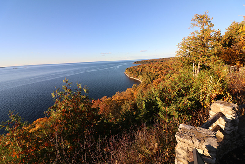 Sven's Bluff overlook view