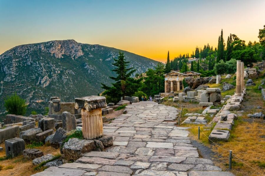 Temple of Apollo in Greece