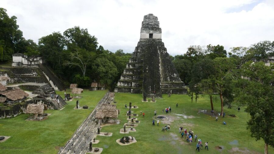 Tikal ruins in Guatemala