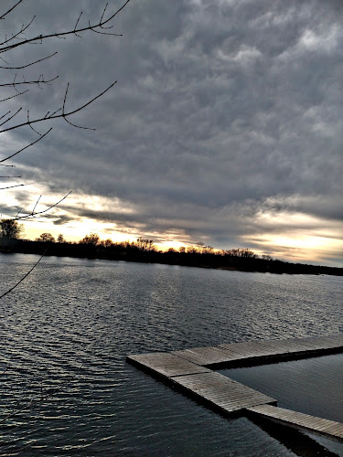 Wooden Bridge on the river