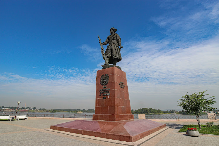 Yakov Pokhabov, Pamyatnik