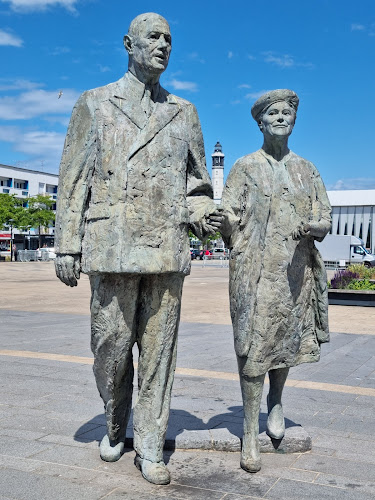 Yvonne and Charles of Gaulle Monument