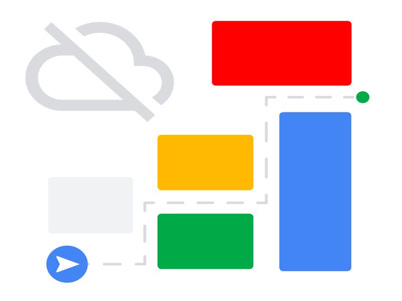 Navigating with Offline Google Maps