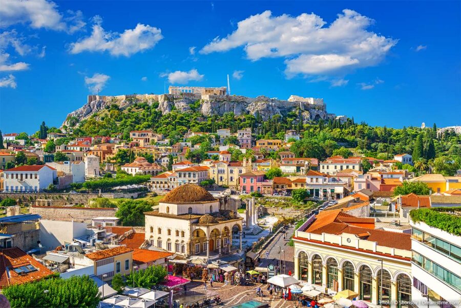 acropolis athens landscape