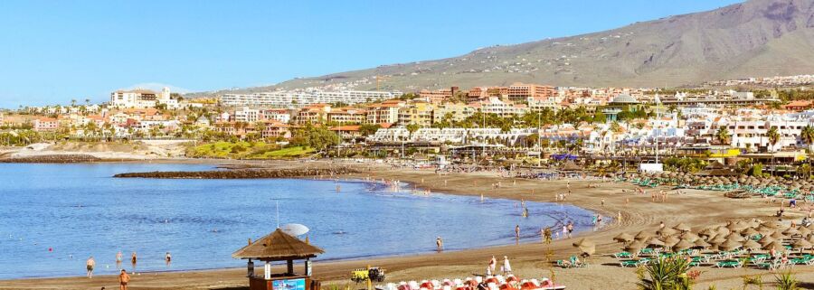 Adeje coastal view