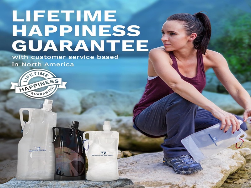 Survivor Filter Collapsible Bottles