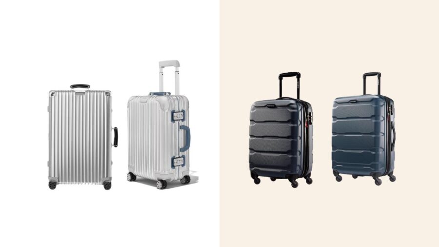 Aluminum and Polycarbonate Luggages
