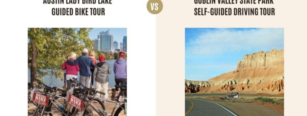 Austin Lady Bird Lake Guided Bike Tour vs Goblin Valley State Park Self-Guided Driving Tour: Which Tour Is Better?