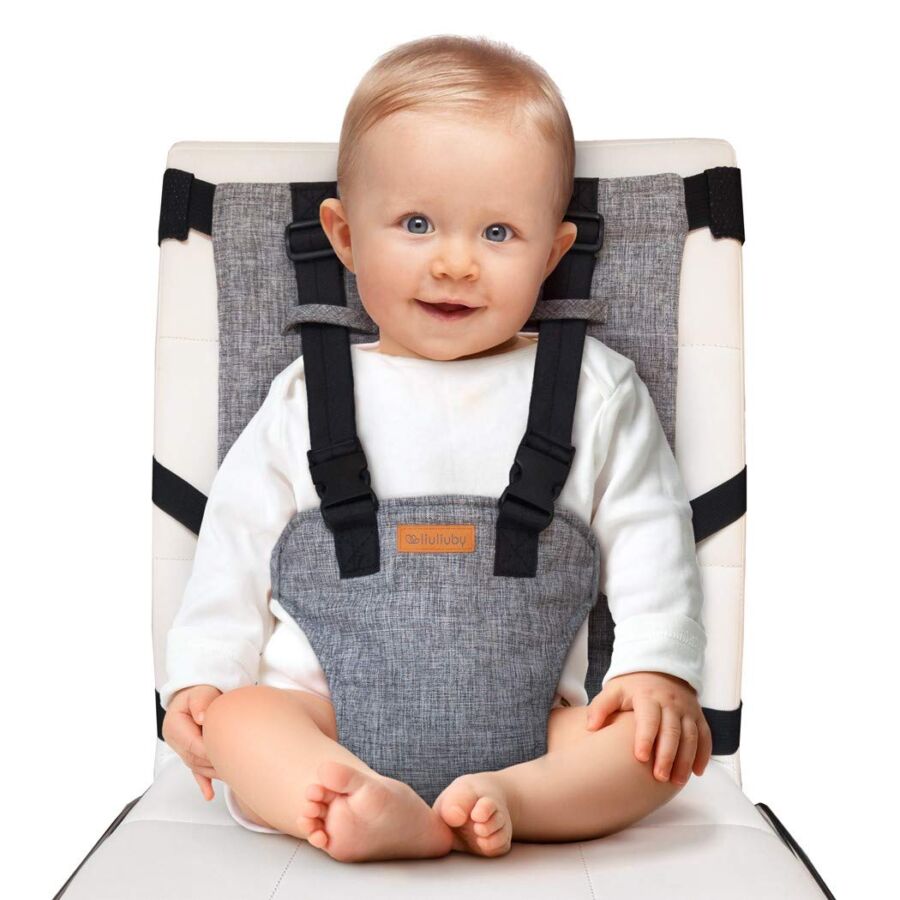 baby in high chair