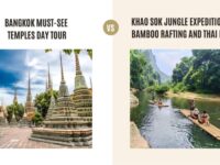 Bangkok Must-See Temples Day Tour vs Khao Sok Jungle Expedition with Bamboo Rafting and Thai Dinner: Which Tour is Better?