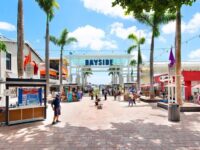 Gate side of Bayside Marketplace