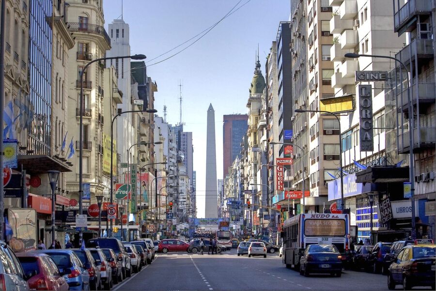 buenos aires urban scene