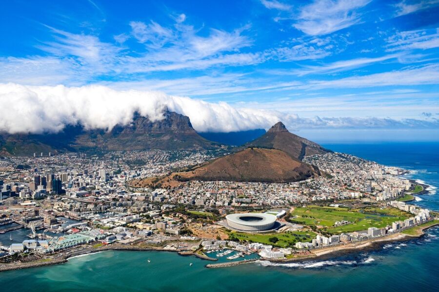 cape town aerial view 1