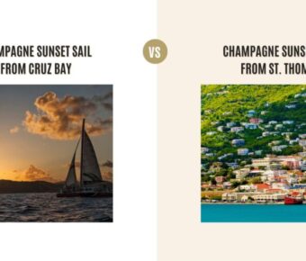 Champagne Sunset Sail from Cruz Bay vs Champagne Sunset Sail from St. Thomas: Which Tour Is Better?