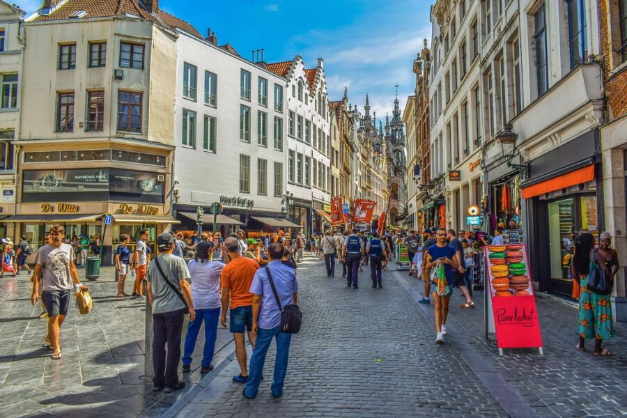 city street scene 1