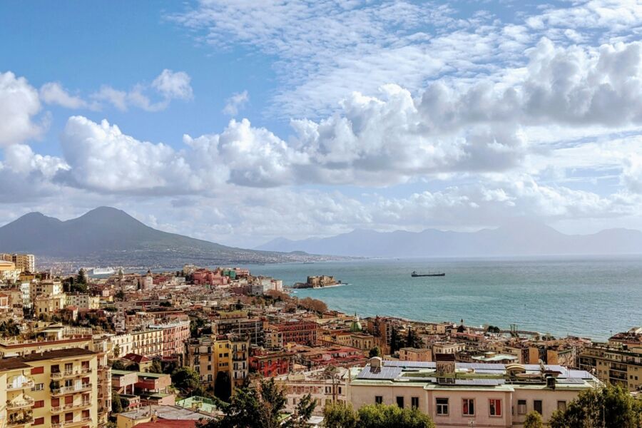 coastal city panorama