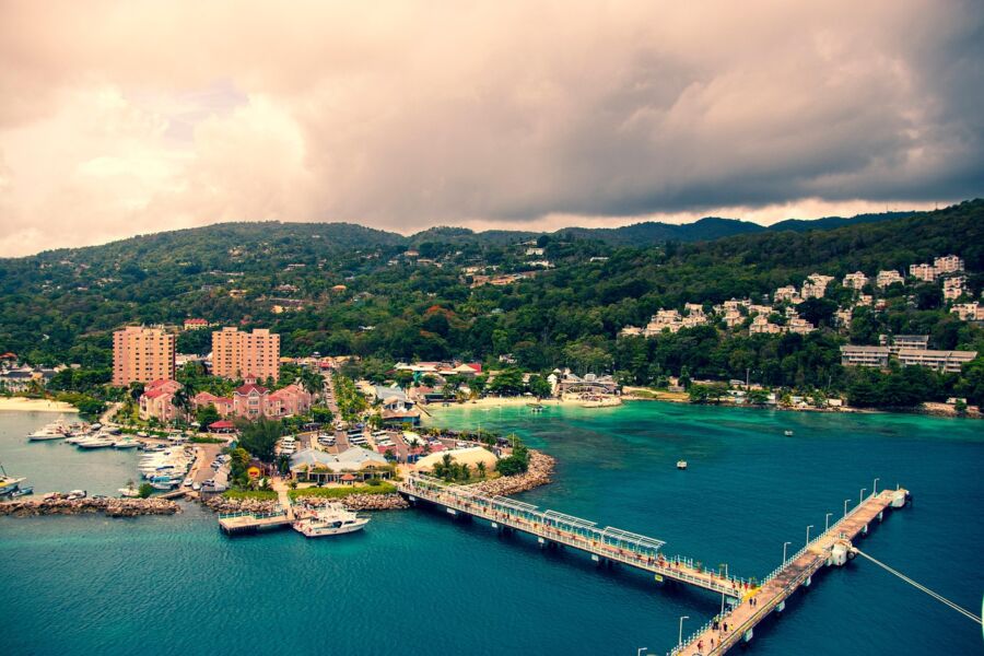 coastal paradise scenic view