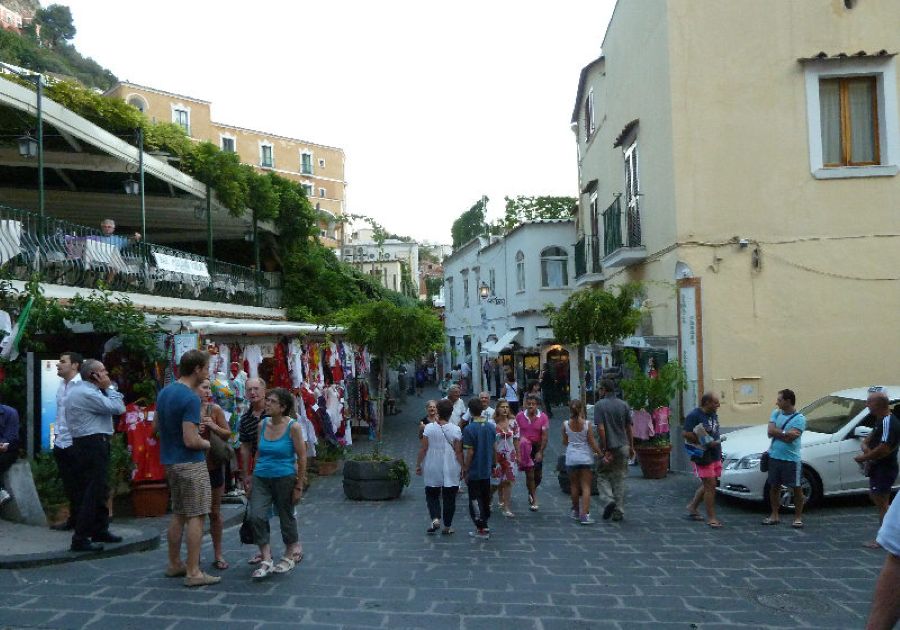 Positano's Bohemian Shops
