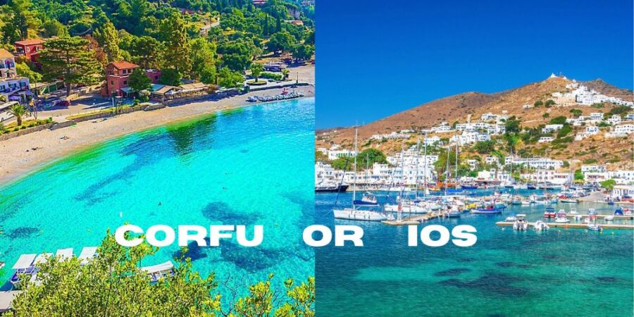 corfu and ios