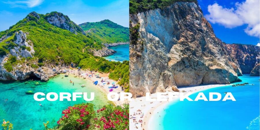 corfu lefkada comparison