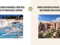 Daily Guided Pamukkale Tour with Pick-Up from Denizli Airport vs North Cappadocia Private Day Tour with Goreme Open Air Museum: Which Tour Is Better?
