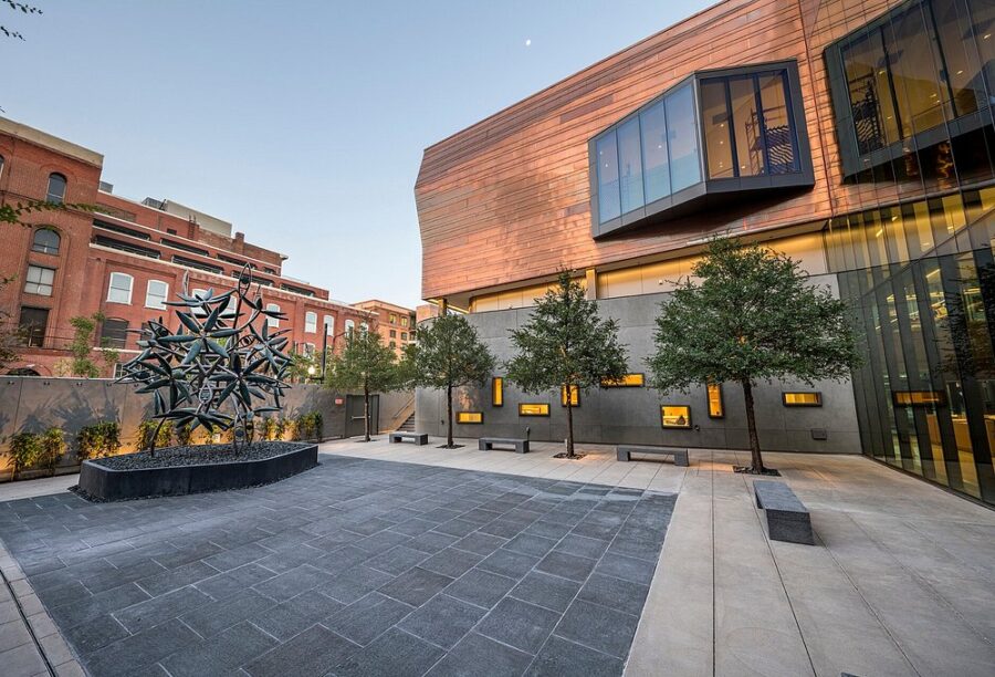 Dallas Holocaust and Human Rights Museum Courtyard