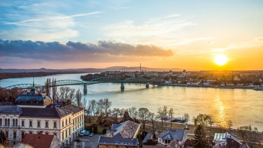 Danube River at Esztergom