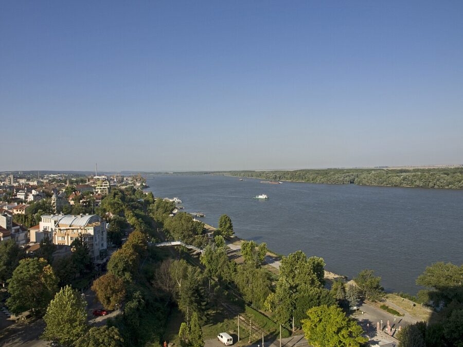 Danube River in Ruse