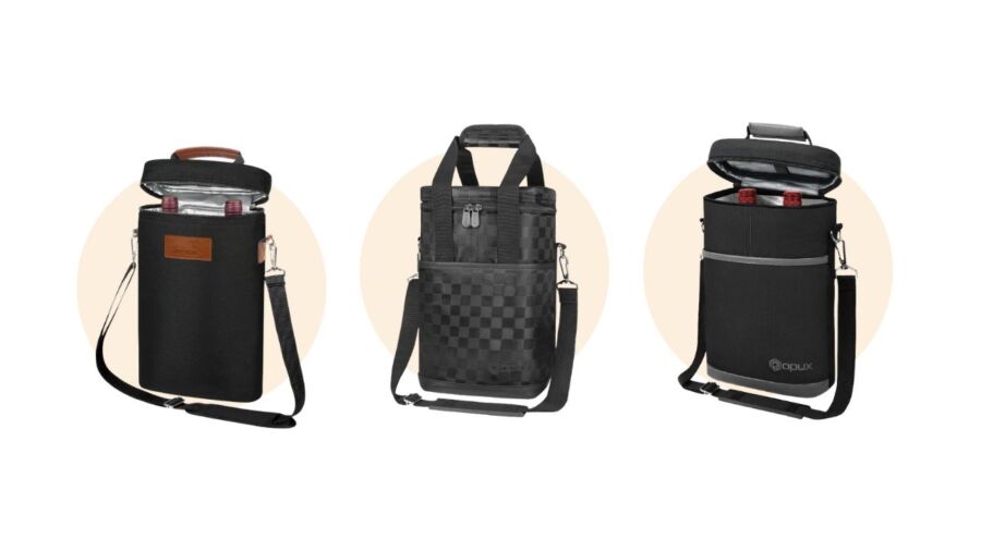 Different Lightweight Insulated Wine Carriers for Picnics