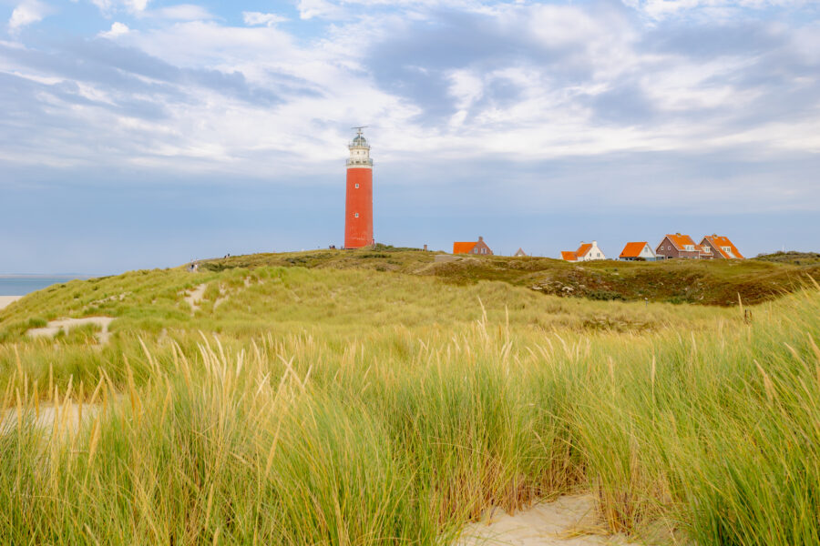 eierland lighthouse texel island netherlands