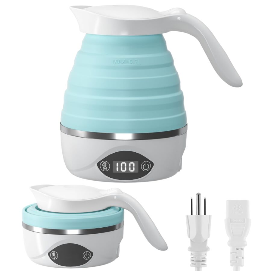 AUCOO Collapsible Travel Kettle