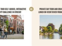 Escape Tour Self-Guided, Interactive City Challenge in Utrecht vs Private Day Tour and Cruise with Lunch on Vecht River from Utrecht: Which Tour Is Better?