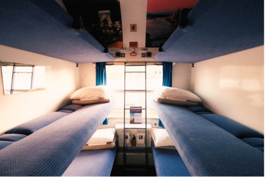 European Sleeper Couchette look and interior
