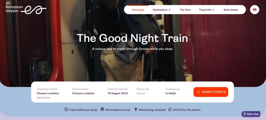 european sleeper website