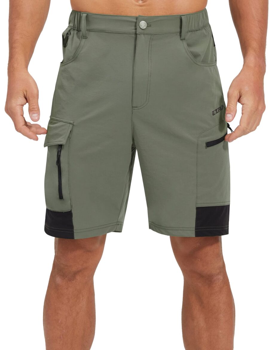 EZRUN Men's Hiking Cargo Shorts