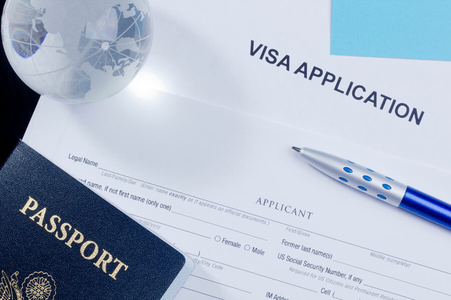 form for visa application