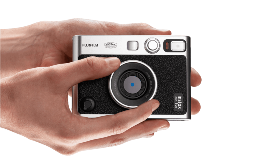 fujifilm camera silver black