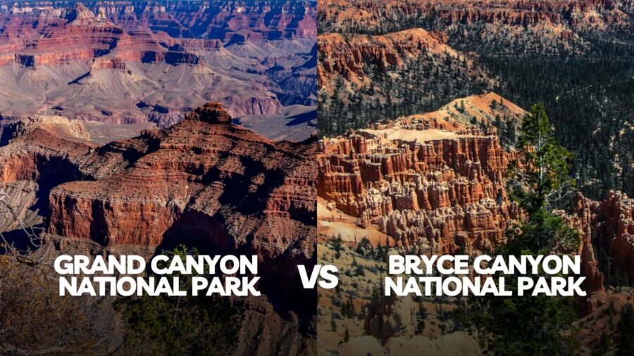grand canyon national park vs bryce canyon national park