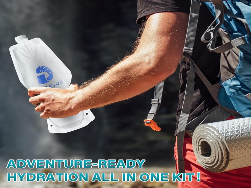 Dunkive Collapsible Filter Bottles