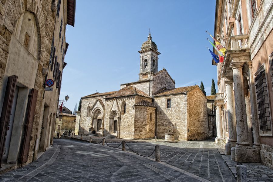 Romanesque Structures in San Quirico