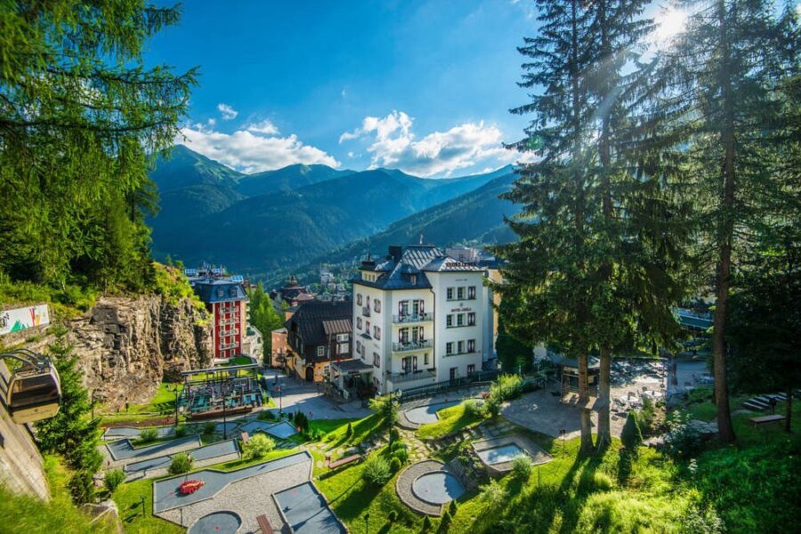 Hotel Gisela, Bad Gastein panoramic view and mountain range