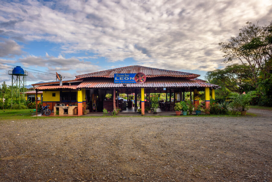 Hotel Rancho Leon in Quepos, Costa Rica, near Manuel Antonio National Park, surrounded by lush tropical scenery