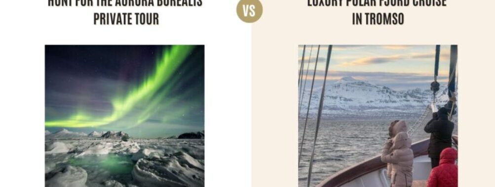 Hunt for the Aurora Borealis Private Tour vs Luxury Polar Fjord Cruise in Tromso: Which Tour Is Better?