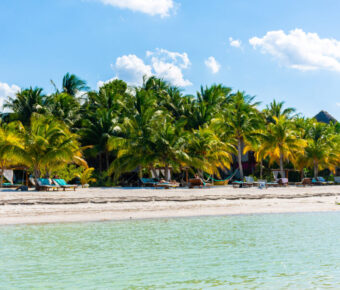 Isla Holbox, a stunning island in Yucatan, Mexico, known for its beautiful beaches and vibrant natural scenery.
