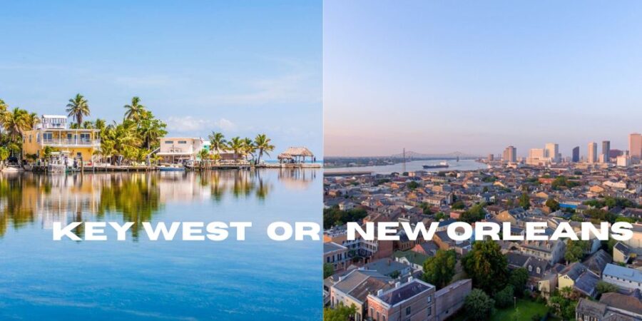 key west new orleans landscapes
