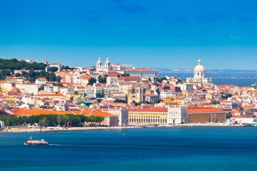 Lisbon, Portugal panoramic view