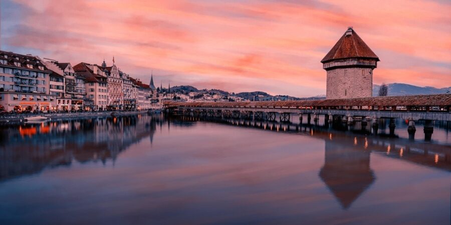 lucerne twilight view